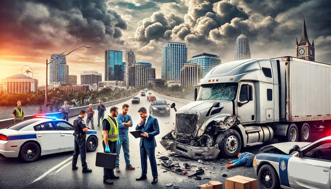 can i still recover compensation if i was partially at fault for the orlando truck accident